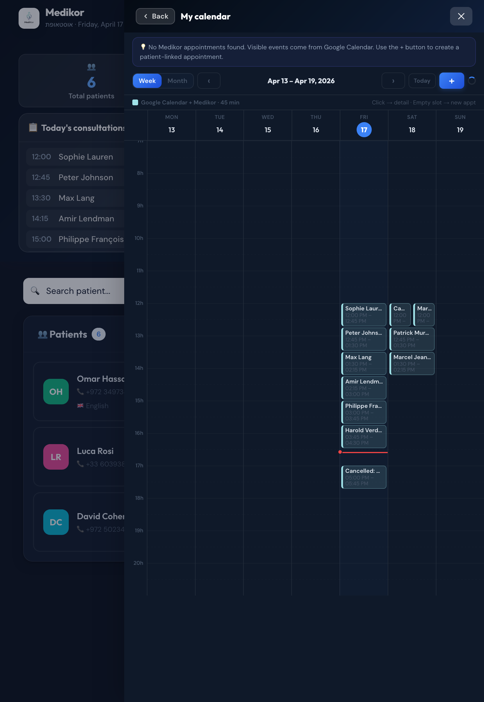 Medikor Calendar Tablet